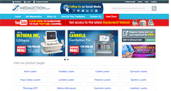 Desktop Screenshot of medauction.com